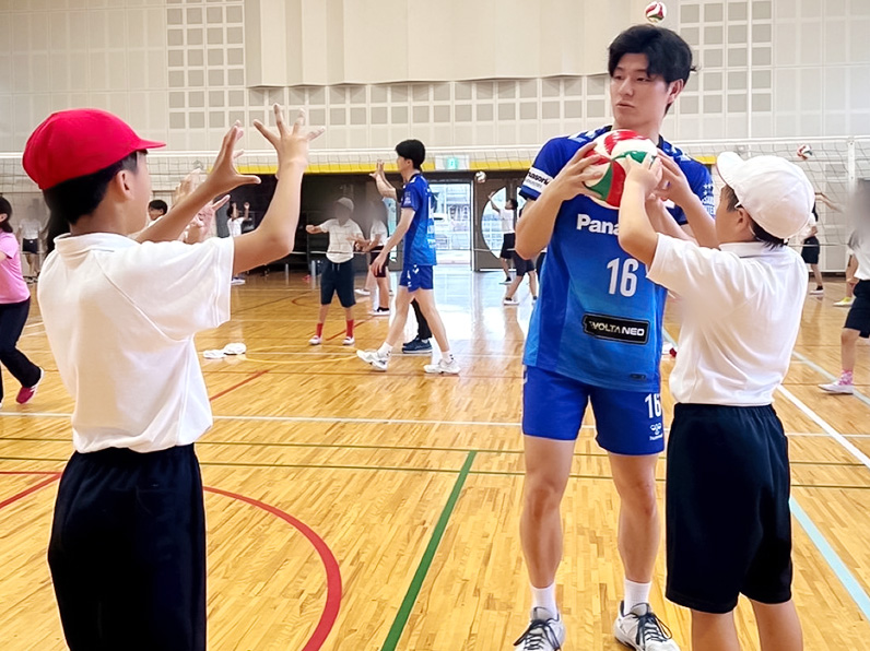 大阪府トップアスリート小学校ふれあい事業「大阪ブルテオン