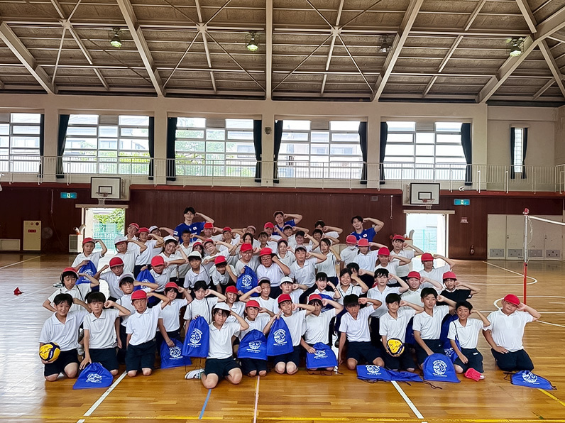 大阪府トップアスリート小学校ふれあい事業「大阪ブルテオン