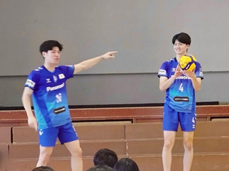 大阪府トップアスリート小学校ふれあい事業「大阪ブルテオン