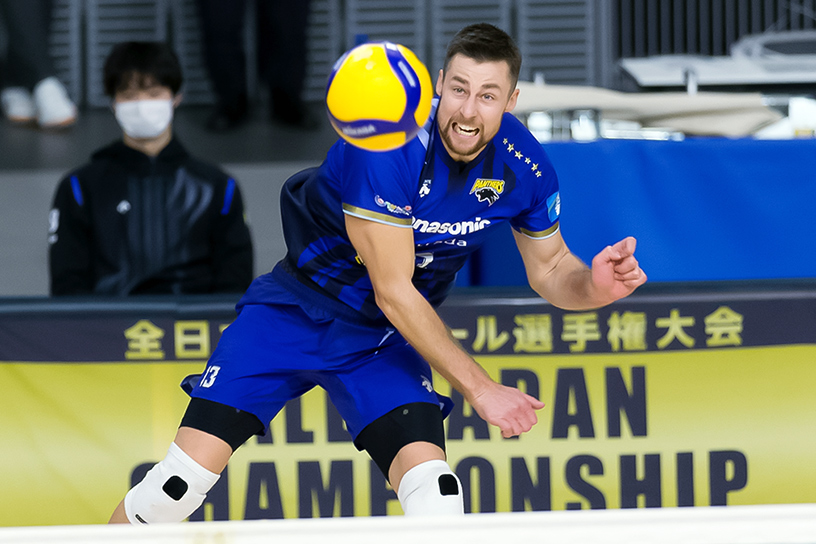 写真：クビアク選手