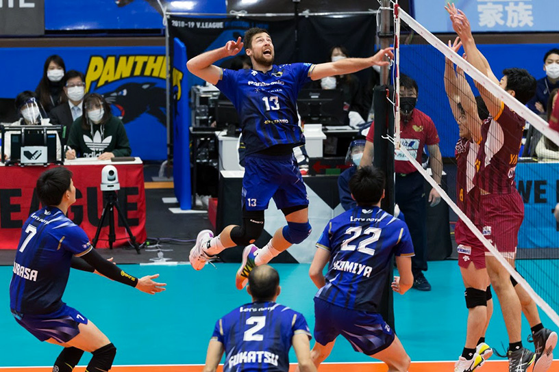 写真：クビアク選手