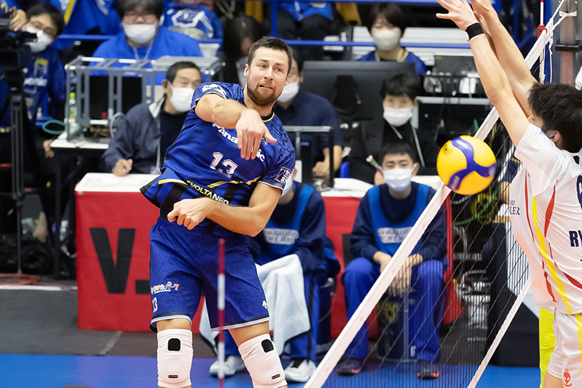 写真：クビアク選手