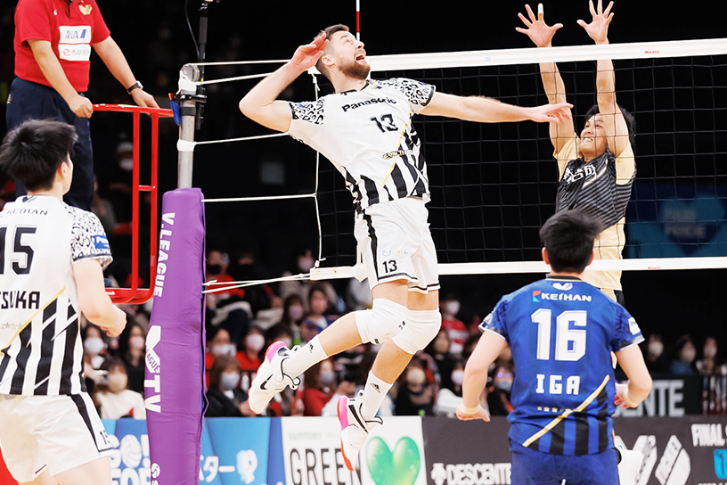 写真：クビアク選手