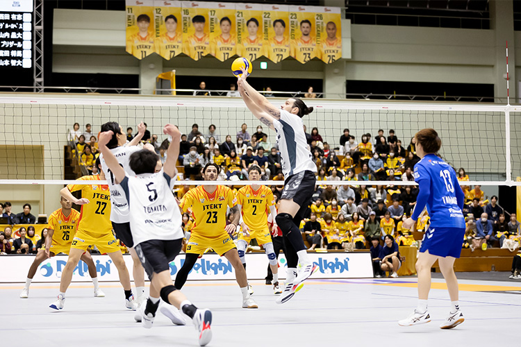 写真:ブリザール選手