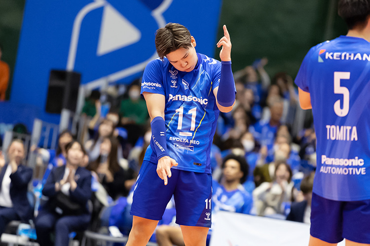 写真:西田選手