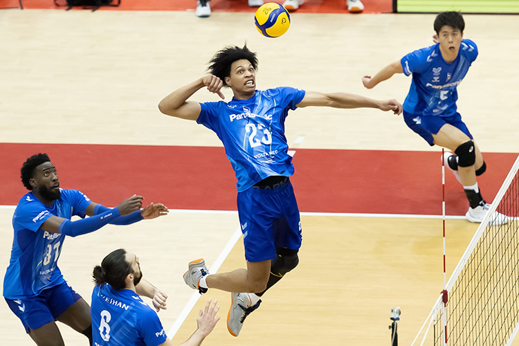 写真:ラリー選手