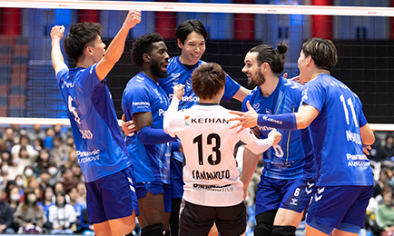 パナソニックパンサーズ　大阪ブルテオン ゲームパンツ　デサント 大阪ブルテオン(OSAKA BLUTEON )／門真市