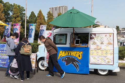 写真：プティの移動販売車
