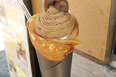 写真：クレープ