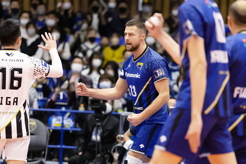 写真：クビアク選手