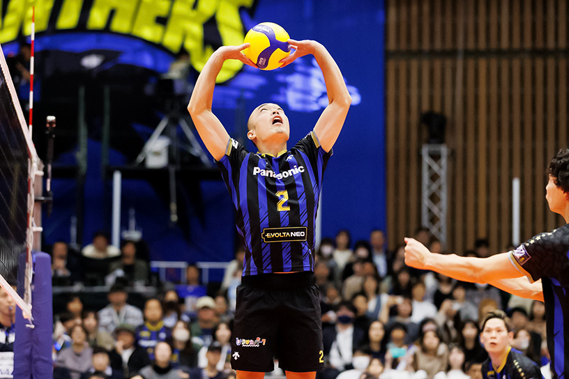 写真：深津英臣選手