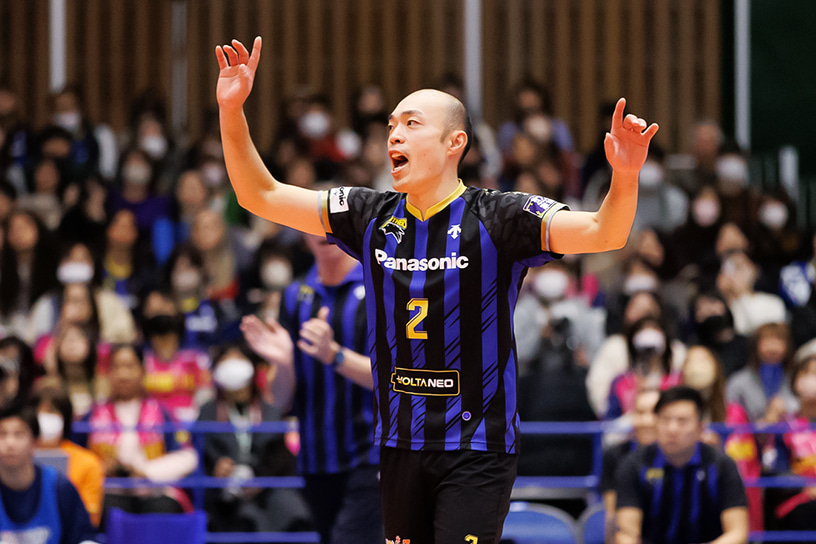 写真：深津英臣選手