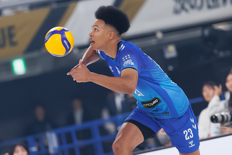 写真：ラリー選手