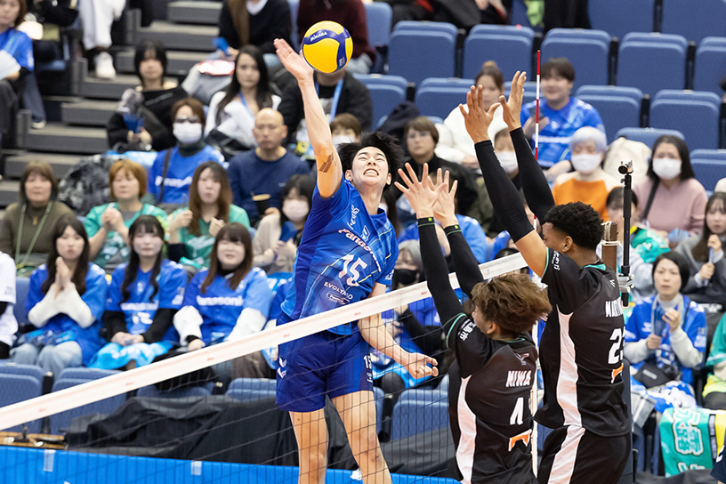 写真：甲斐選手