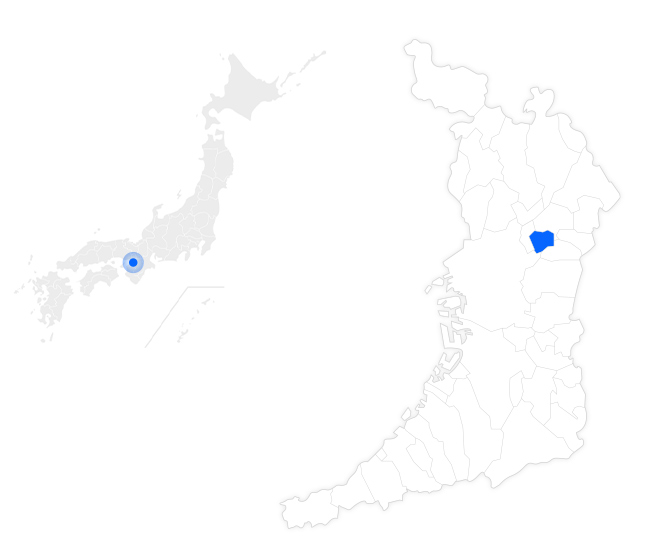 枚方市の地図