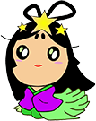 交野市産業PRキャラクター：「おりひめちゃん」