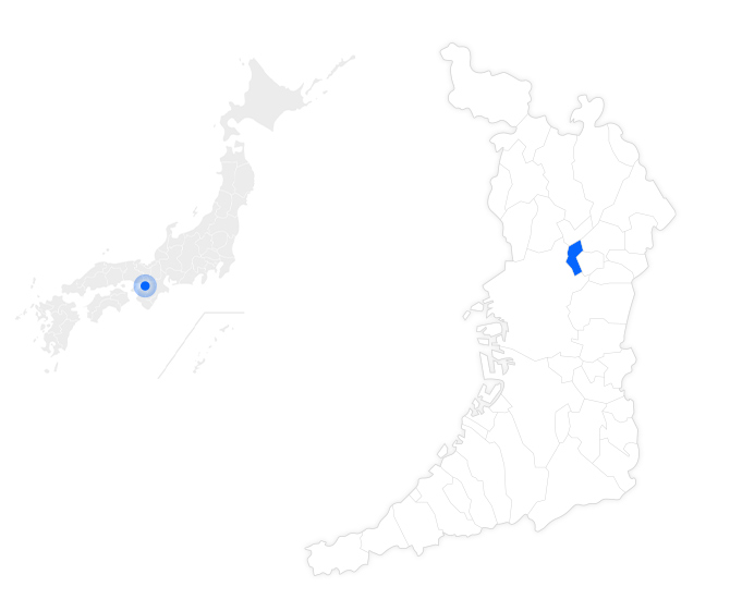 枚方市の地図