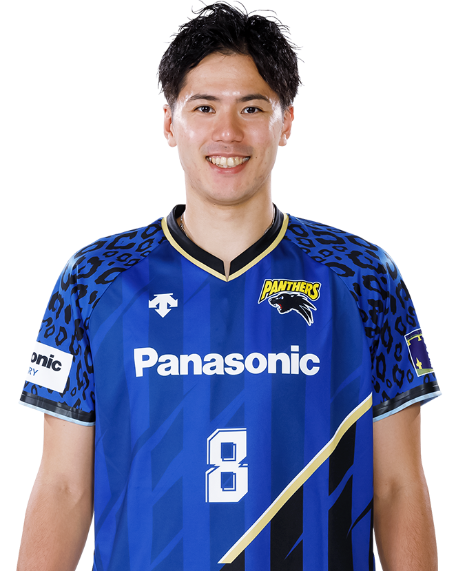 パナソニックパンサーズ　仲本賢優選手　ユニフォーム 仲本 賢優選手 更新のお知らせ | ニュース | 大阪ブルテオン