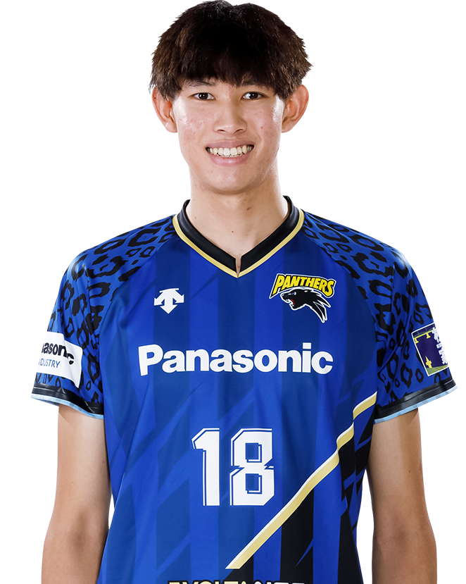 バレーボールパナソニック・パンサーズT 新貴裕【Takahiro Shin】 8/10は新選手の誕生日です