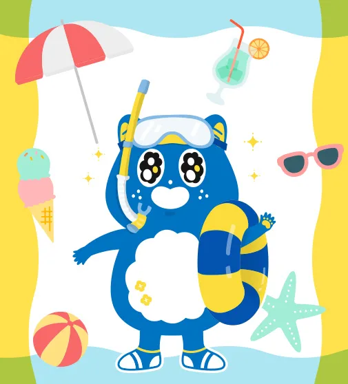 イラスト：夏休みバージョン