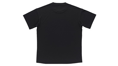 写真：清水選手とデサントのコラボTシャツのバック