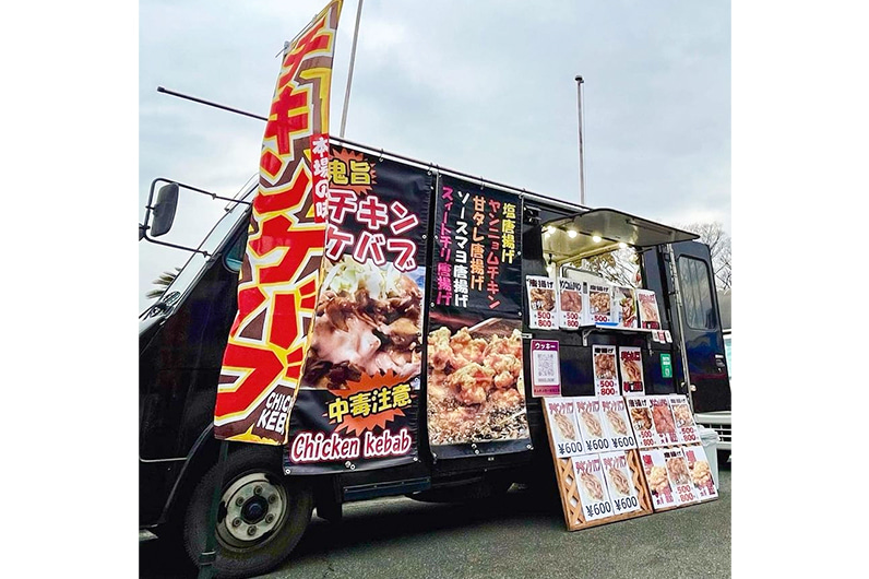 写真:ウッキーキッチンカー