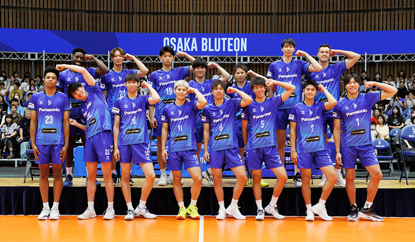 選手の集合写真