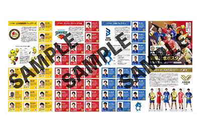 写真：2024-25大同生命SVリーグ開幕記念ポスター（全体）