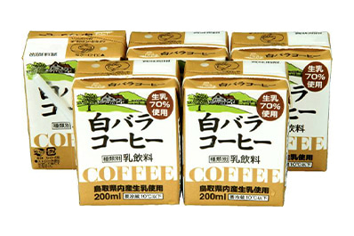 写真：白バラコーヒー