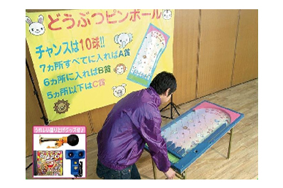 写真：どうぶつピンボールのイメージ