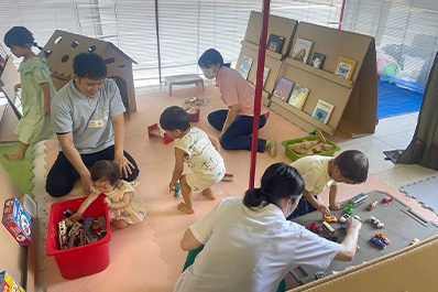 写真:託児所の様子(イメージ)