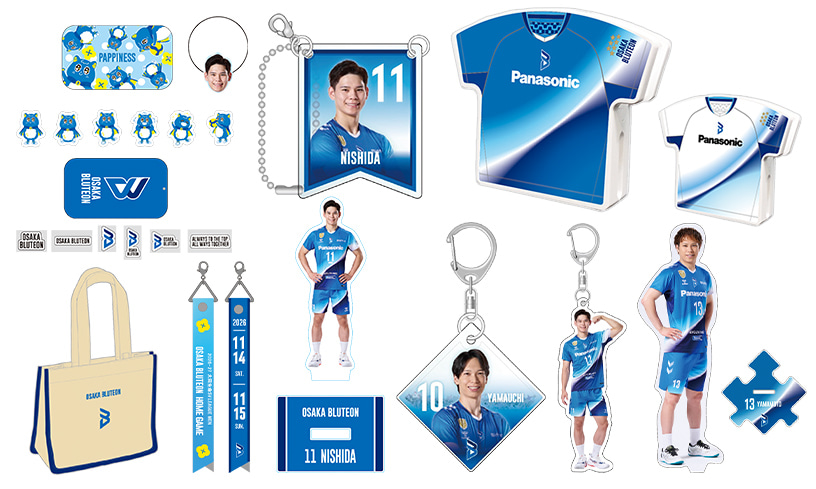 สินค้าใหม่สำหรับการแข่งขันกับ Fragolad Kagoshima ในวันที่ 14/11 และ 15/11