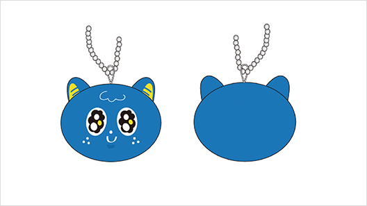 画像：パピネスもちっとキーホルダー
