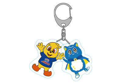 「パピネス・アロッチ」２連アクリルキーホルダーのイメージ