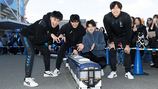 画像：3000系ミニ電車(昨シーズンの様子)