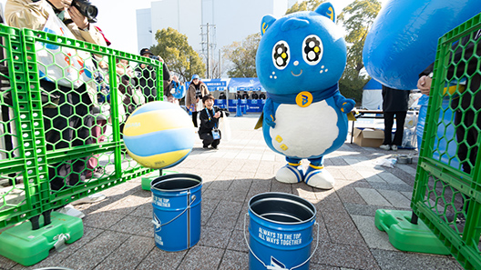 画像：体験型ブース「パピネスチャレンジ」