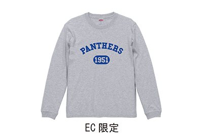 2023-24パンサーズロングTシャツ：グレー