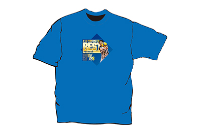 ベストパンサーTシャツ：山本選手