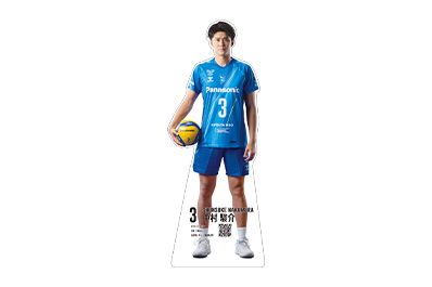 画像：2025-26選手ミニパネル（中村選手バージョン）
