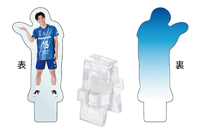 2025-26選手アクリルスタンドクリップ