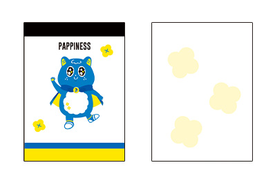 2025-26メモ帳(A6)パピネスバージョン