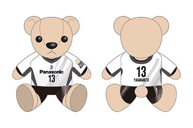 2nd（白）ユニフォームのBIGユニフォームベア