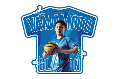 2025-26選手シークレットピンバッチ(山本選手バージョン)