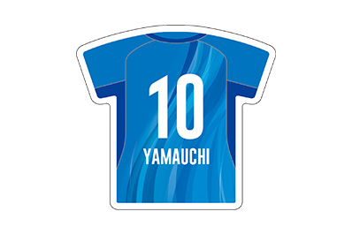 2025-26ユニフォーム型アクリルステッカー