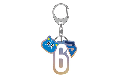 2025-26選手背番号3連アクリルキーホルダーのイメージ画像