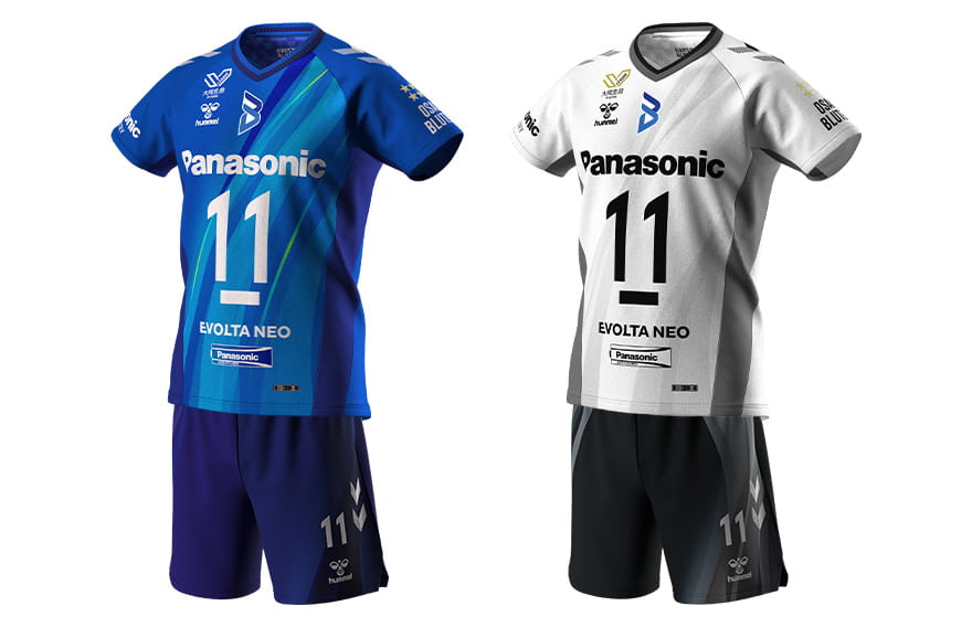 ホームユニフォームとアウェイユニフォームのデザイン