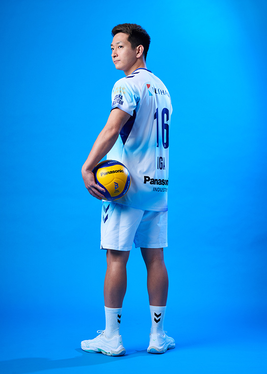 写真：伊賀選手着用イメージ